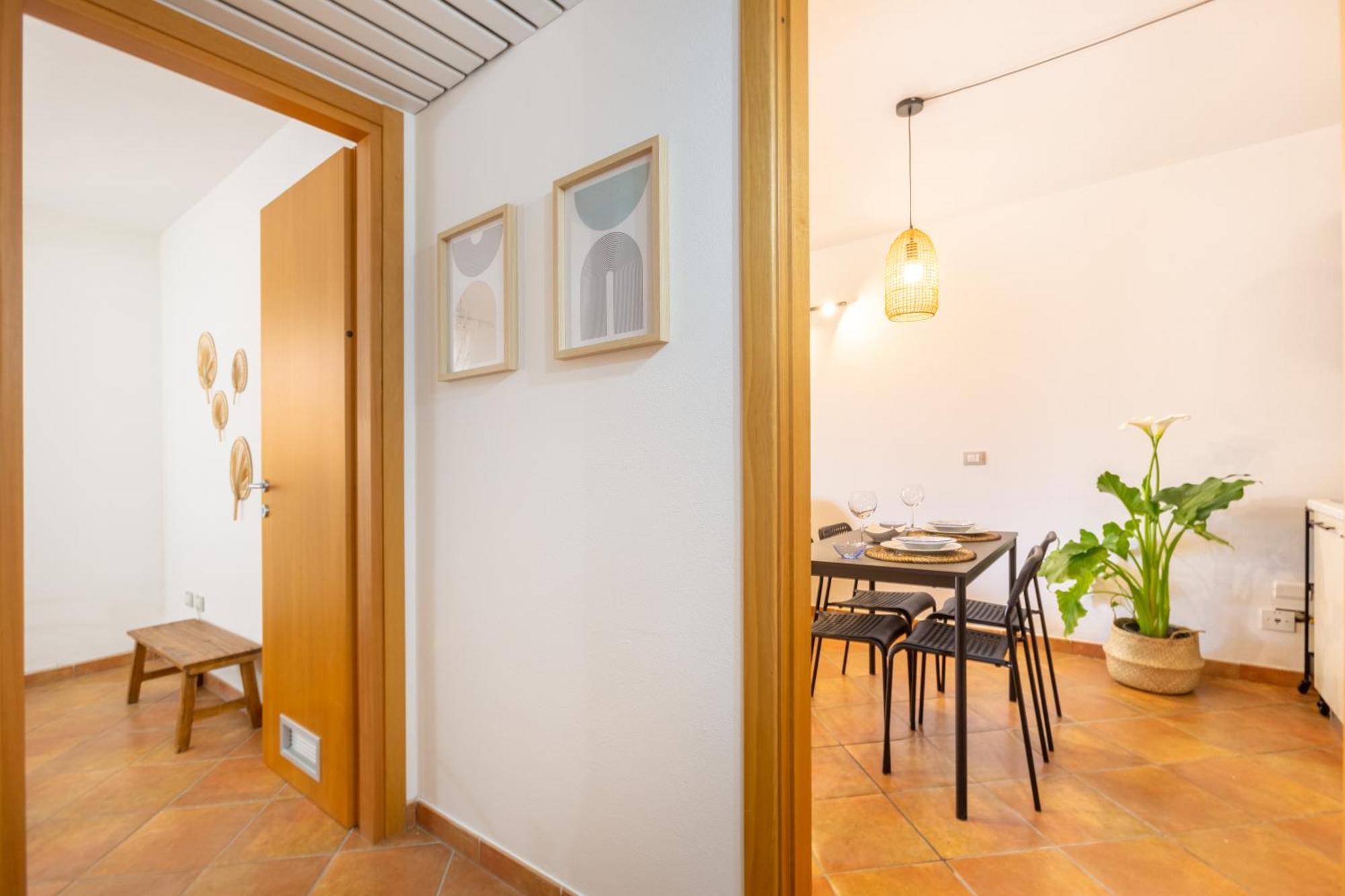 Aetos Home With Shared Swimming Pool - Porto Pino Hill Экстерьер фото